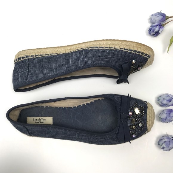 Simply Vera Wang Honey Crisp Flats Espadrilles - Picture 1 of 8